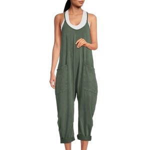 Free People hot shot onesie xs in lush pine